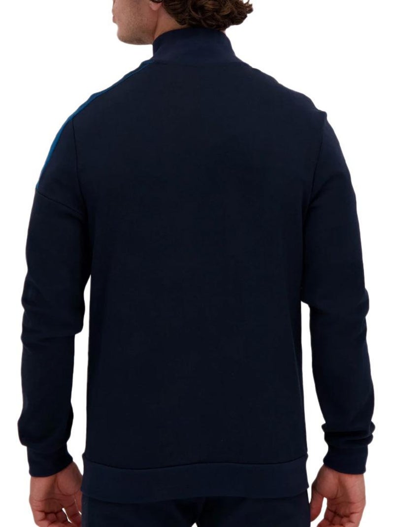 Sweatshirt Le Coq Sportif Heritage para Homem Azul-marinho - Kiabi