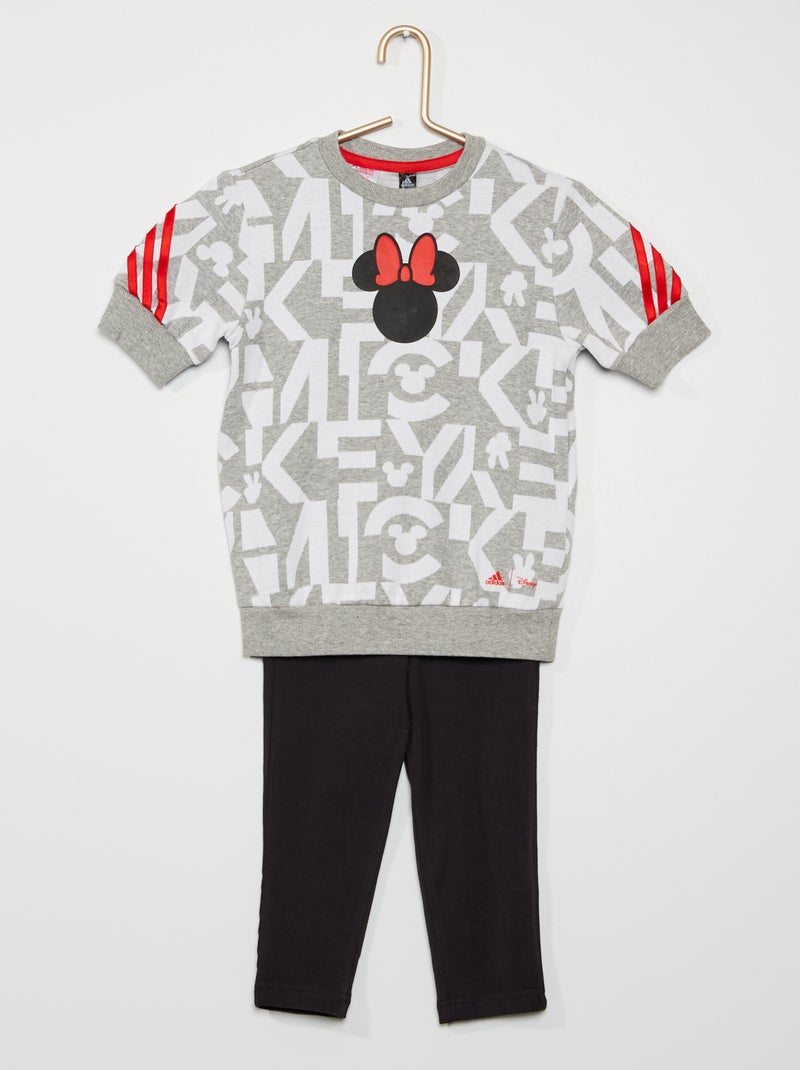 Sweatshirt + leggings 'adidas' x 'Minnie' CINZA - Kiabi