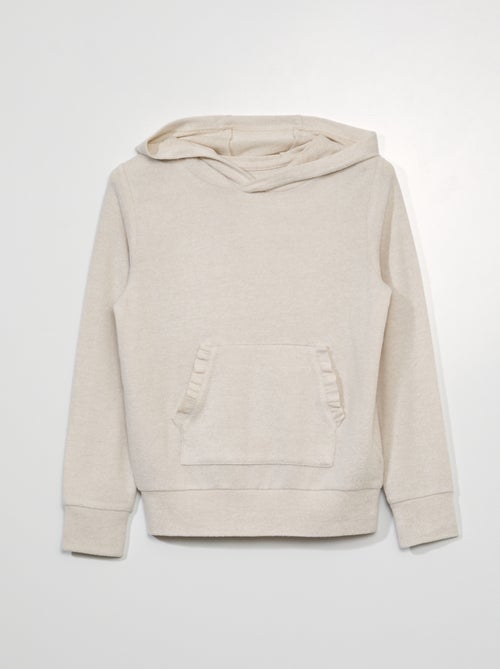 Sweatshirt leve com capuz - Kiabi