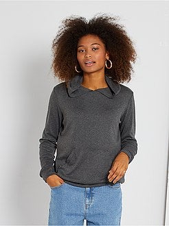 Sweatshirt leve com capuz - Kiabi