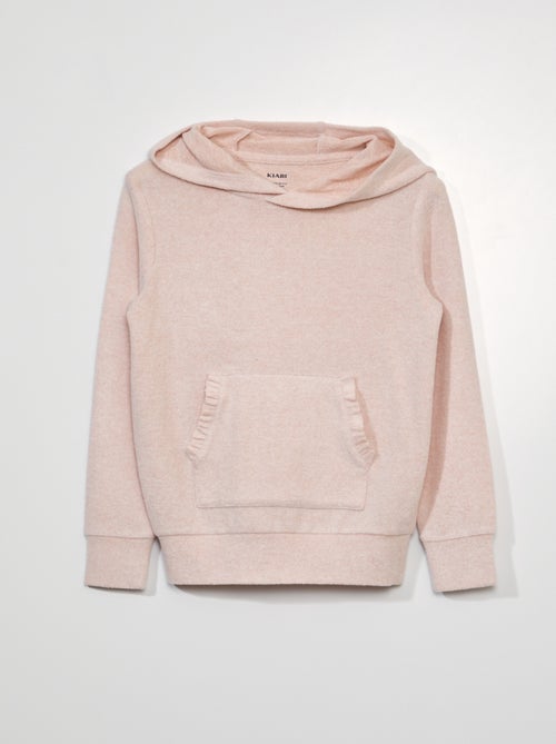 Sweatshirt leve com capuz - Kiabi
