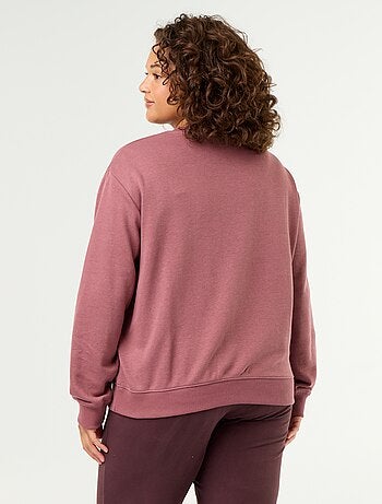 Sweatshirt leve em French Terry estampado