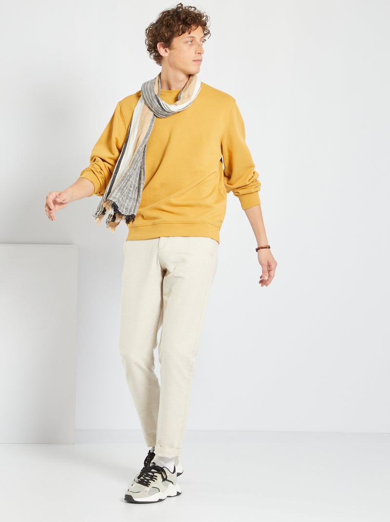 Sweatshirt lisa BEGE - Kiabi