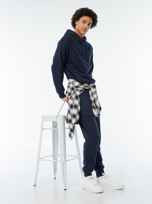 Sweatshirt lisa com bolsos com bolsos com fecho - Kiabi