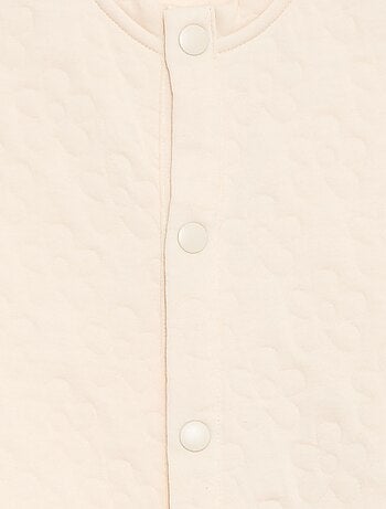 Sweatshirt lisa com efeito felpudo - Coleção fácil de vestir