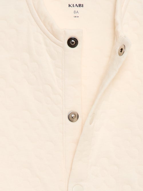 Sweatshirt lisa com efeito felpudo - Coleção fácil de vestir - Kiabi