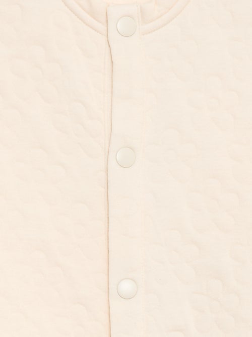 Sweatshirt lisa com efeito felpudo - Coleção fácil de vestir - Kiabi