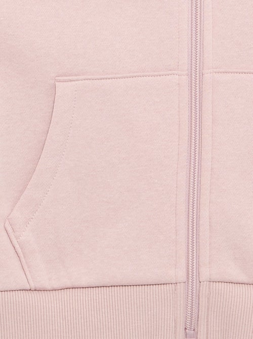 Sweatshirt lisa com fecho e capuz - Kiabi Sweatshirt lisa com fecho e capuz - Kiabi