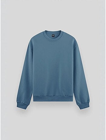 Sweatshirt lisa de homem com gola redonda tommy