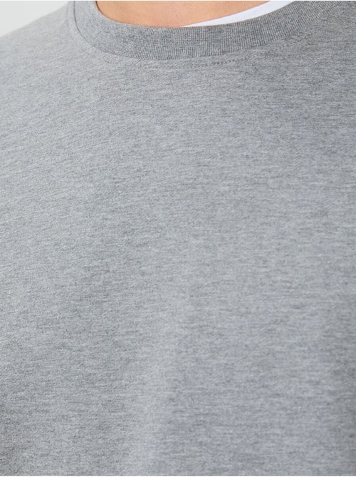Sweatshirt lisa de homem com gola redonda tommy - Kiabi