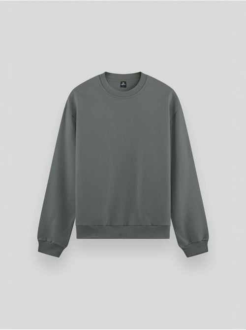 Sweatshirt lisa de homem com gola redonda tommy - Kiabi