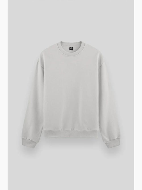Sweatshirt lisa de homem com gola redonda tommy - Kiabi