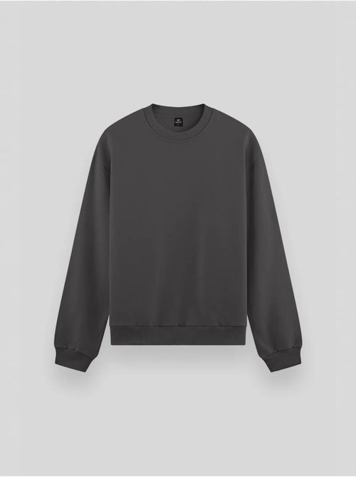 Sweatshirt lisa de homem com gola redonda tommy - Kiabi