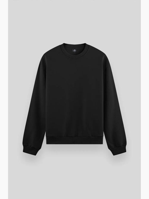 Sweatshirt lisa de homem com gola redonda tommy - Kiabi