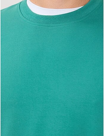 Sweatshirt lisa de homem com gola redonda tommy