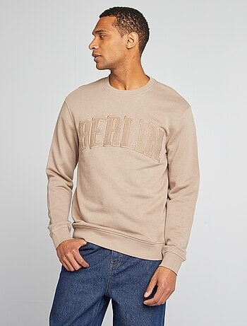 Sweatshirt lisa em moletão 'Berlim'