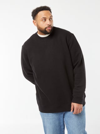 Sweatshirt lisa em moletão