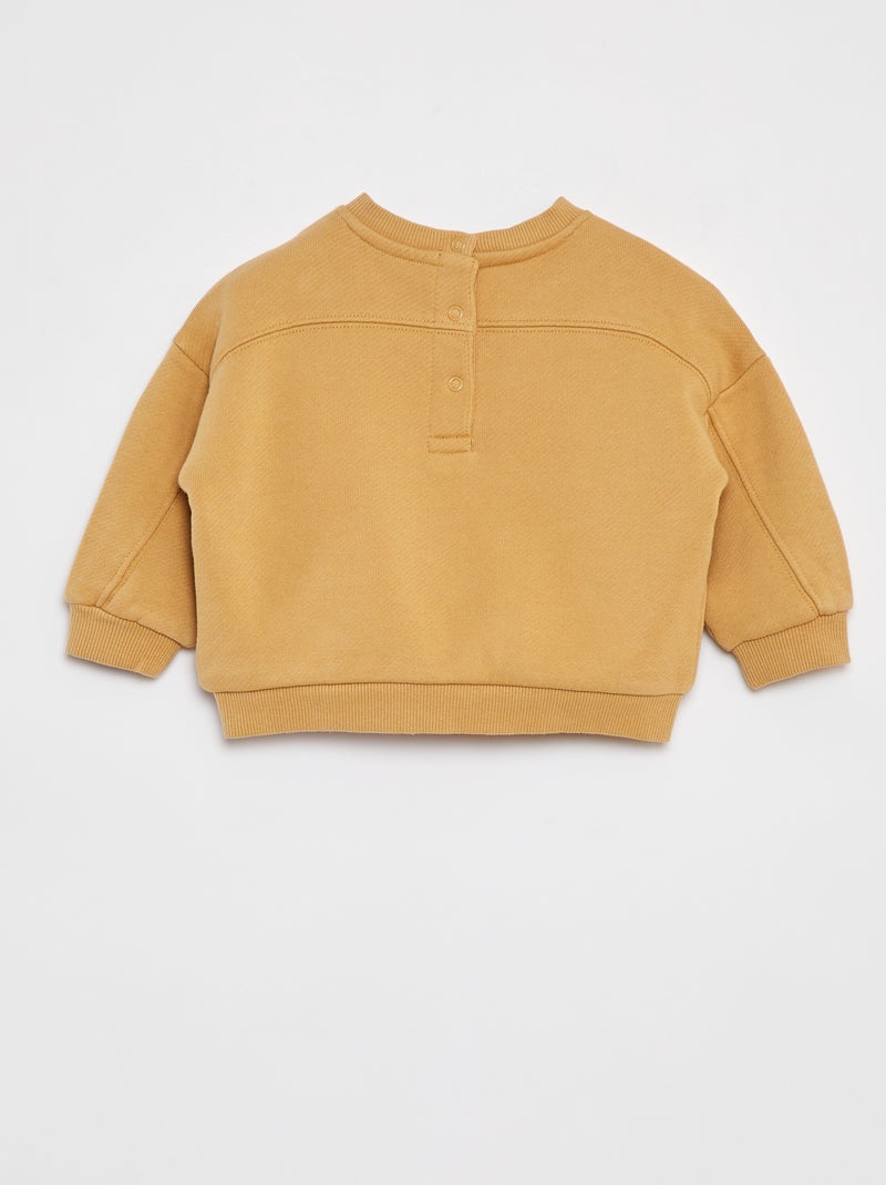 Sweatshirt lisa oversize BEGE - Kiabi