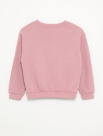 Sweatshirt liso de moletão não cardado - Kiabi