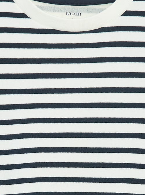 Sweatshirt loose com estampado - Kiabi