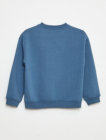 Sweatshirt loose com estampado