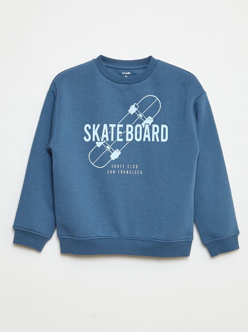 Sweatshirt loose com estampado - Kiabi