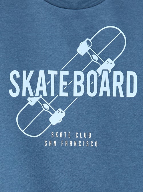 Sweatshirt loose com estampado - Kiabi