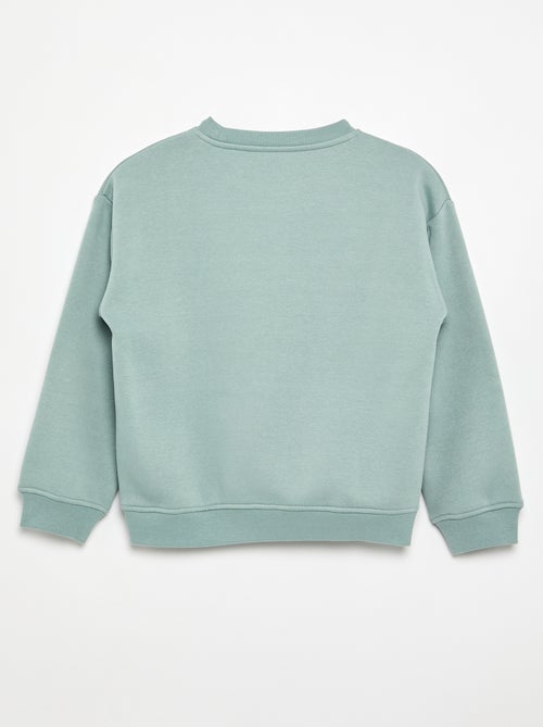 Sweatshirt loose com estampado - Kiabi