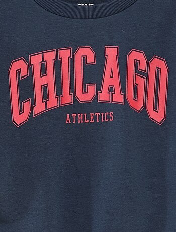 Sweatshirt loose com estampado