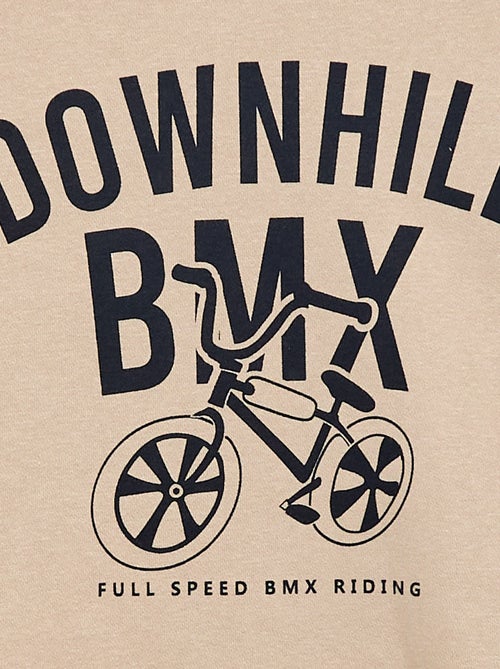 Sweatshirt loose com estampado - Kiabi