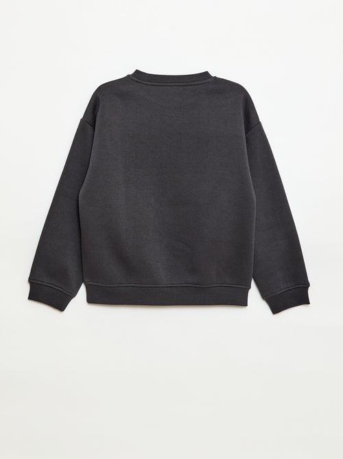 Sweatshirt loose com estampado - Kiabi