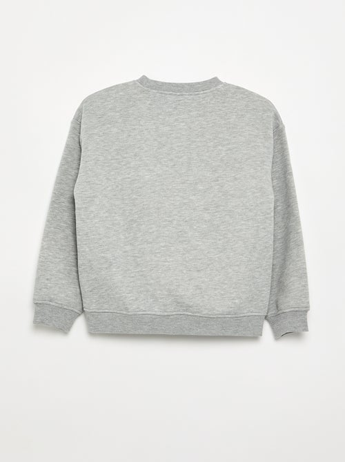 Sweatshirt loose com estampado - Kiabi Sweatshirt loose com estampado - Kiabi