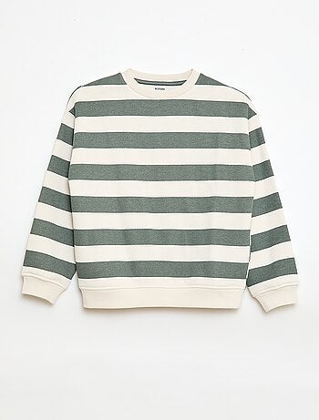 Sweatshirt loose com estampado