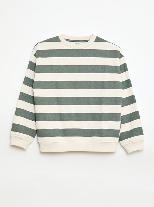 Sweatshirt loose com estampado - Kiabi