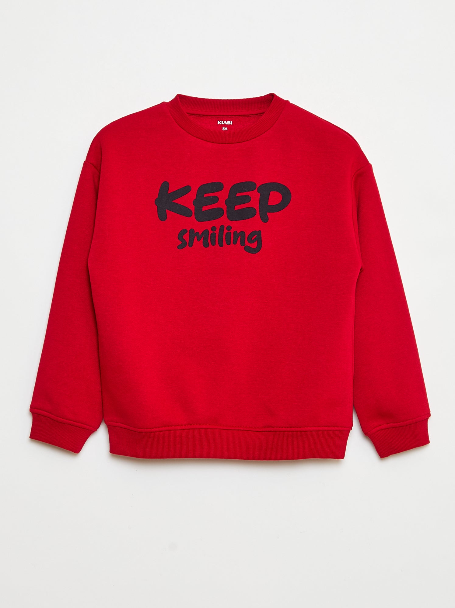 Sweatshirt loose com estampado