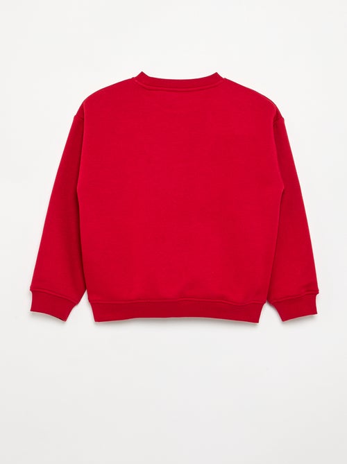 Sweatshirt loose com estampado - Kiabi Sweatshirt loose com estampado - Kiabi