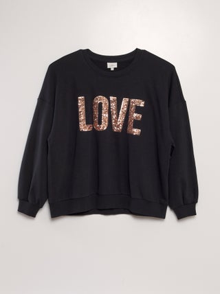 Sweatshirt 'LOVE' ONLY CARMAKOMA