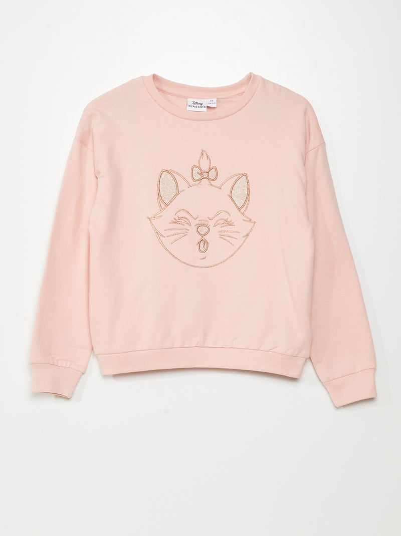 Sweatshirt 'Maria' 'Os Aristogatos' ROSA - Kiabi
