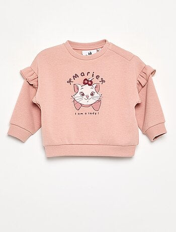 Sweat 'Minnie' 'Disney' com folhos nos ombros