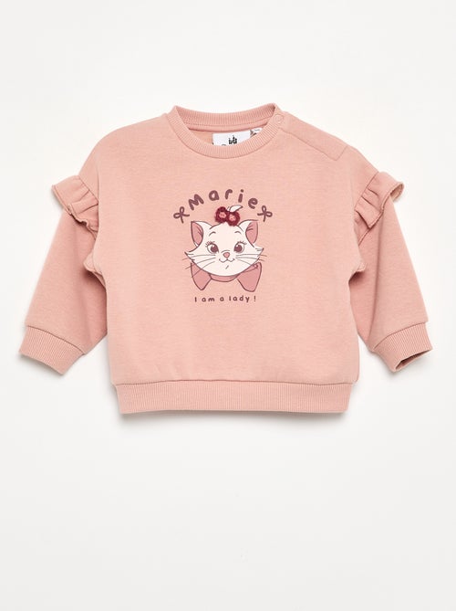 Sweatshirt 'Marie' 'Disney' com folhos nos ombros - Kiabi