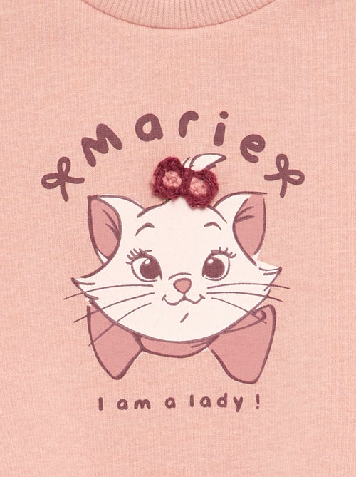 Sweatshirt 'Marie' 'Disney' com folhos nos ombros - Kiabi