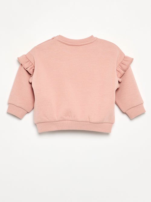 Sweatshirt 'Marie' 'Disney' com folhos nos ombros - Kiabi