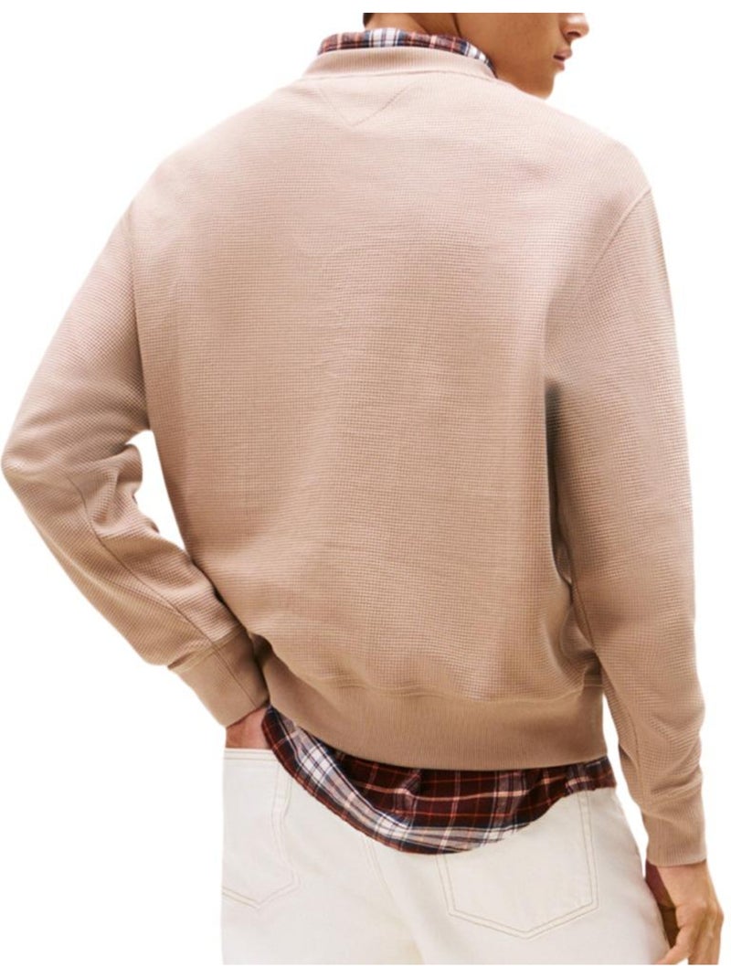 Sweatshirt Marrom para Homem Tommy Hilfiger DM0DM21622 Castanho-capuccino - Kiabi