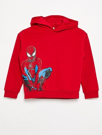 Sweatshirt 'Marvel' 'Spider-man' com capuz