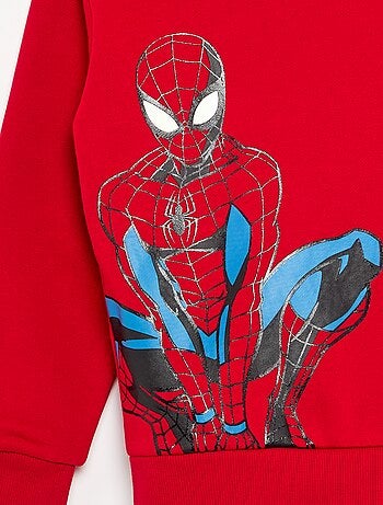 Sweatshirt 'Marvel' 'Spider-man' com capuz