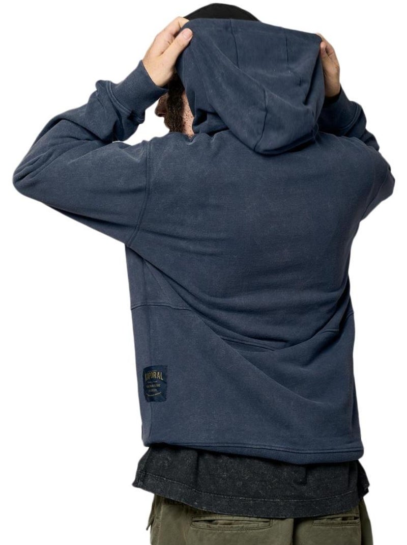 Sweatshirt Masculino Kaporal RIX Azul Marinho Azul-marinho - Kiabi