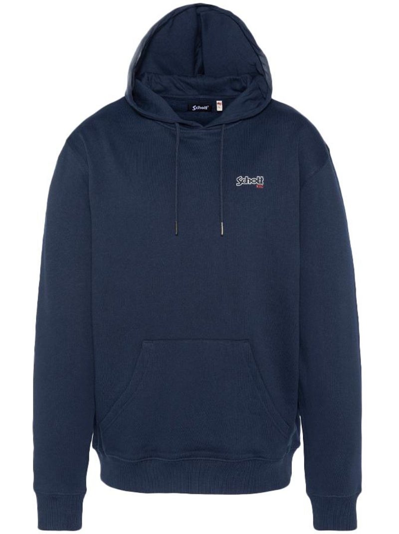 Sweatshirt Masculino Schott SWHSAMY Azul Marinho Azul-marinho - Kiabi