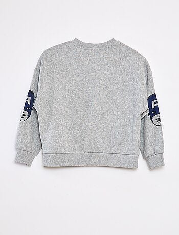 Sweatshirt matizada 'Capitão América'