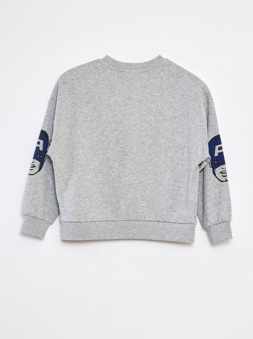 Sweatshirt matizada 'Capitão América' - Kiabi