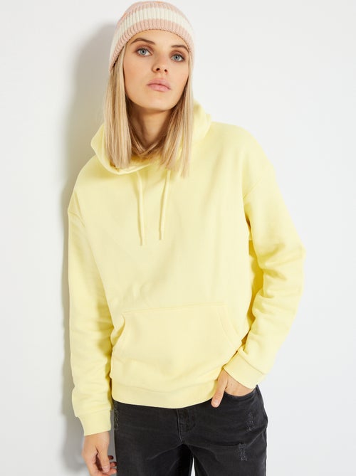 Sweatshirt matizada com capuz - Kiabi
